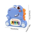 thumbnail image 3 of Fesfesfes Boîte à Musique Clavier Électronique Coloré à Écran Tactile Éducative Apprentissage Précoce Instrument de Musique pour Enfants Boîte Piano Jouet, 3 of 5