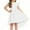 White, variant on Juslio Girls Dresses A-line Sleeveless Pockets Knee Length Casual Summer Beach Black Sundress