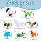 thumbnail image 2 of Figuras de vidrio soplado a mano de 8 estilos. Decoración de animales en miniatura. Incluye abejas, dinosaurios, ciervos, unicornios, cerditos, libélulas, patos y flamencos., 2 of 9