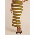 thumbnail image 2 of ELOQUII Women's Plus Size Midi Sweater Skirt, 2 of 3