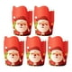 thumbnail image 2 of Vasitos desechables de papel para tartas navideñas | Vasitos resistentes al calor para hornear de 6 x 6 x 5 cm | Diseño festivo rojo y azul | Paquete de 50 | Moldes desechables para cupcakes para, 2 of 6