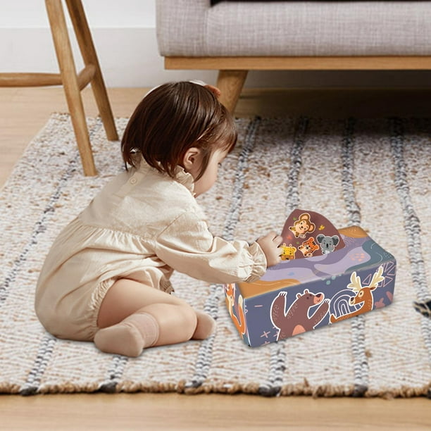 Boîte à mouchoirs pour bébé jouets jouets sensoriels jouets