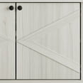 thumbnail image 6 of Castle Place Modern Hall Tree with Storage Cabinet, Light Grey, 6 of 11