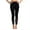 Black, variant on HUJlwoi Workout Leggings for Women Mesh High Waist Soft Cropped Yoga Pants Fashion Gym Running Tights Stretchy Trousers