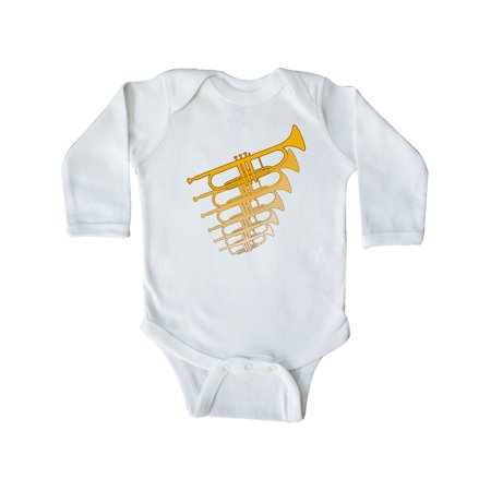 

Inktastic Trumpet Line Gift Baby Boy or Baby Girl Long Sleeve Bodysuit