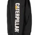 thumbnail image 5 of Caterpillar Big Boys Fleece Trademark Pullover Hoodie | Black, M-10/12, 5 of 5