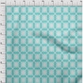 thumbnail image 4 of oneOone Polyester Spandex Turquoise Blue Fabric Asian-Tie & Dye- Texture Craft Projects Decor Fabric Printed By The Yard 56 Inch Wide, 4 of 4