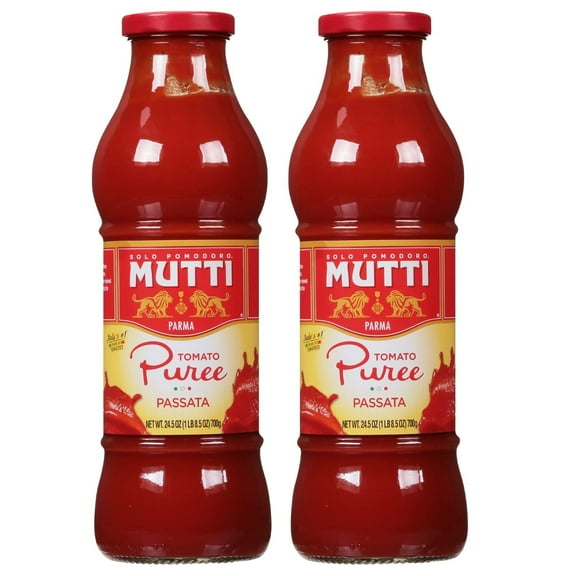 Mutti Tomato Puree (Passata), 24.5 oz. 2 Pack