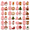 A, variant on 24 Shapes Cookies Embossing Mold And Plastic Diy 3d Raised Design For Frosting Decoration Day Of The Dead Decorations Baking