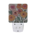 thumbnail image 5 of Yayeee LED Night Light for The Home Plug in With Light Sensors 2 Pack, Hand Drawn Floral, 5 of 6