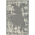 thumbnail image 2 of Nourison Symmetry Distressed Grey/Beige 5'3" x 7'9" Area Rug, (5x8), 2 of 8