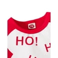 thumbnail image 4 of goowrom Combinaison de Noël pour Bébé, Imprimé Lettres Col Rond, 4 of 10