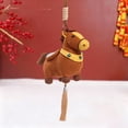thumbnail image 6 of 1Pc Chinese New Year Decorations Horse Hanging Ornaments 2026 Chinese Year of Horse Pendants Horse Zodiac Animals Mascot for Spring Festival Blessing Souvenir Home Car Decor(5.5"), 6 of 8