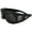 Super Dark, variant on Global Vision Outfitter 24 Auto-Darkening Photochromic Motorcycle Riding Safety Sunglasses ANSI Z87.1+