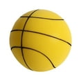thumbnail image 1 of Pelota que rebota, pelota de juguete para niños, ligera, 18cm de diámetro, suave, fácil de agarrar, pelota educativa para palmaditas, pelota deportiva , amarillo Hugo Baloncesto silencioso, 1 of 7