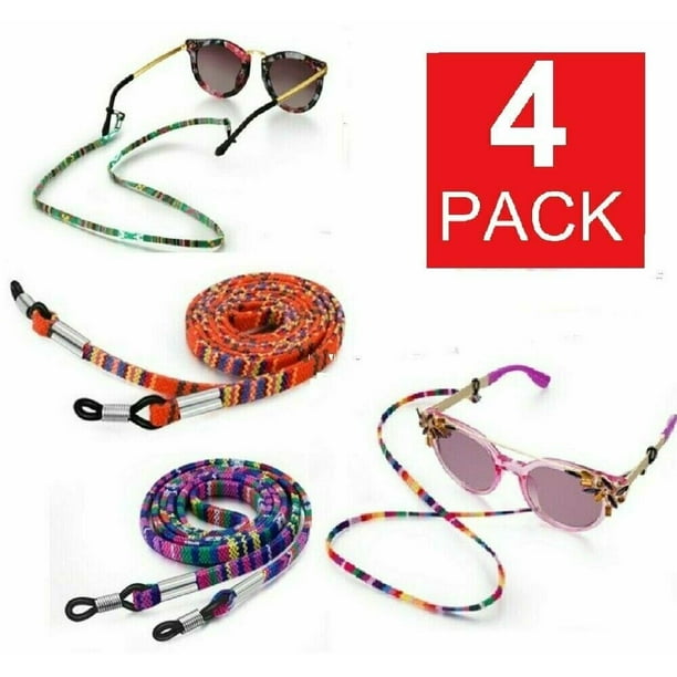 4Ps Adjustable Sunglasses Neck Cord Strap Eyeglass Glasses String Lanyard Holder