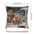 thumbnail image 4 of nygtbtfer Pillow Covers Set of 2 Fresh Flower Home Decorations for Sofa Couch Outdoor Living Room White, 4 of 7