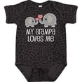 thumbnail image 3 of Inktastic My Grampa Loves Me Grandchild Gift Boys or Girls Baby Bodysuit, 3 of 5