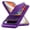 Purple, variant on Oupeigar for Google Pixel 9 Pro XL Case With Card Holder&Camera Cover&Kickstand [RFID Blocking] Full-Body Shockproof Wallet Phone Case-Purple