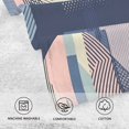 thumbnail image 5 of Yayeee 100% Cotton Hand Towels for Bathroom 16" x 28" Soft Absorbent Kitchen Towel, Pink Stripes, 5 of 7
