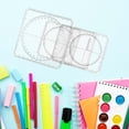 thumbnail image 4 of unbranded 1Jgo Conjunto De Con Plantillas De Dibujo Para Uso En Casa Y Oficina Transparente, 4 of 8
