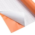 thumbnail image 2 of Car Orange Carbon Fiber Vinyl Wrap Sticker Interior Accessories Panel 50X12Inch, 2 of 10