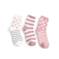 thumbnail image 6 of Nollia Women's Fuzzy Cozy Warm Sherpa Thick Knit Slipper Socks 3 Pack Set (Brown Pattern), 6 of 6