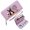 Purple, variant on GEEAD Long Wallet for Women Cute Wallet red sunglasses checkered tablecloth French Bulldog Elegant Accessory Travel Accessory
