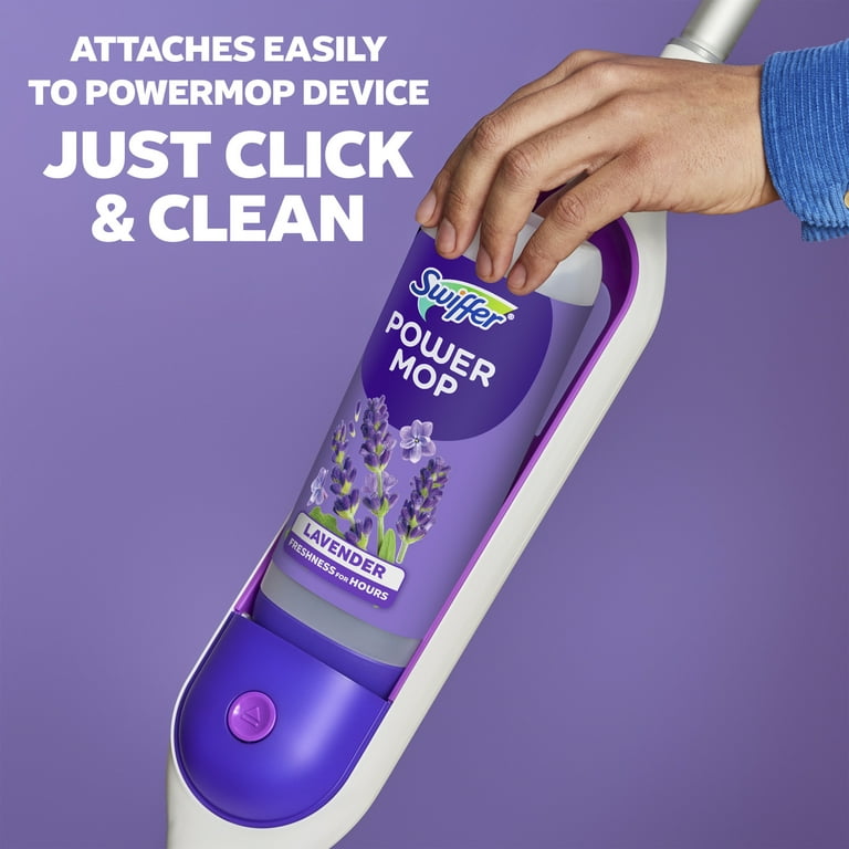 Swiffer Power Mop Floor Cleaning Solution with Lavender Scent