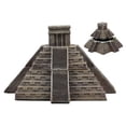 thumbnail image 1 of Pyramide Aztèque Mésoaméricaine de la Figurine de Boîte à Bijoux Décorative Soleil et Lune, 1 of 4