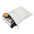 thumbnail image 3 of Uxcell Reusable Drawstring Bags, 10x12.6" 3 Pack Multipurpose Storage Pouch, Beige, 3 of 6