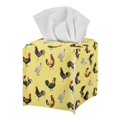 thumbnail image 7 of ZUXONGSY Rooster Square Tissue Box Covers Modern PU Leather Tissue Box Holder Easy to Clean Paper Towel Box Cover Decorative Tissue Case for Women Gifts for Women Friends, 7 of 7