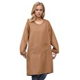 thumbnail image 1 of Unisex Kitchen Apron with Long Sleeves - Waterproof, Big Pockets, Adjustable Strap, Cooking/Baking/BBQ Apron, 1 of 5