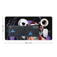 thumbnail image 2 of The Nightmare Before Christmas Extended Gaming Mouse Pad No-sliped Large Desk Mat Stitched Edge Keyboard Mat Mousepad, 2 of 8