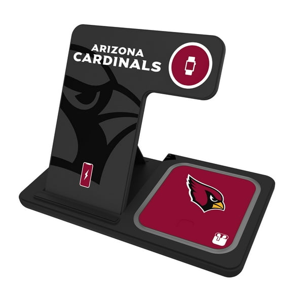 Keyscaper Arizona Cardinals 3-In-1 Wireless Charger