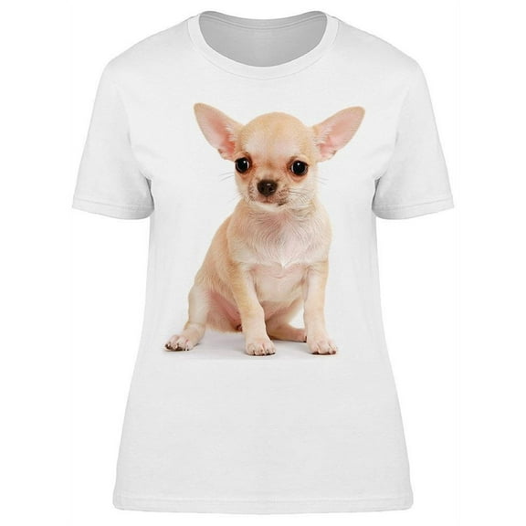 Cute Chihuahua Baby T-Shirt Women -Image by Shutterstock, Female 3X-Large