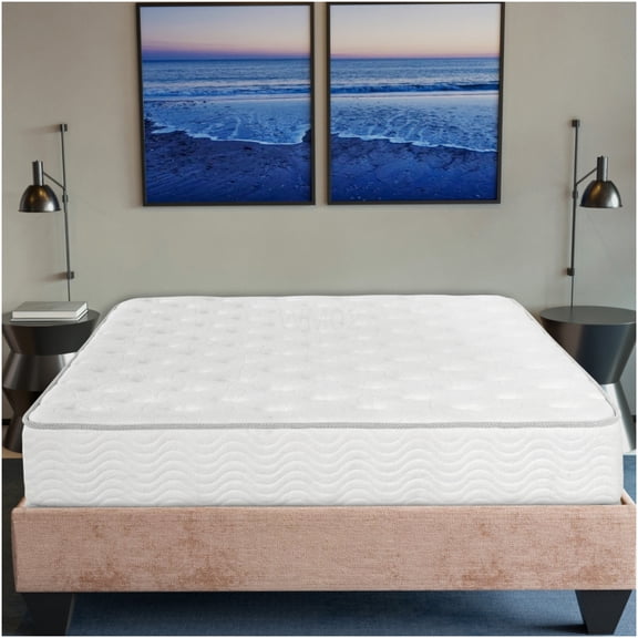 California King Hybrid Mattress, Medium Firm Feel with Pocket Springs and Edge Support for Enhanced Stability, CertiPUR-US Certified Foam, Cool Knit Cover, Boxed Delivery