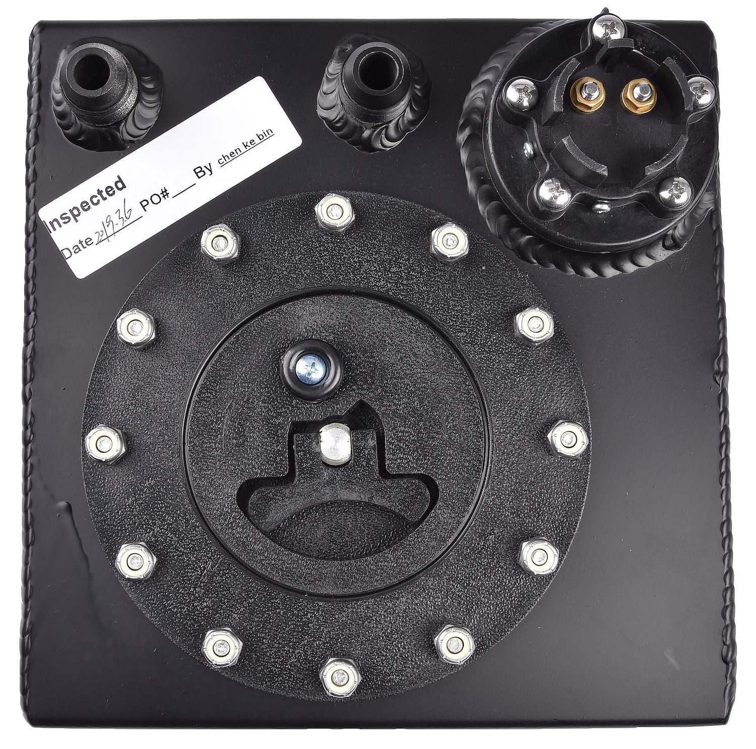 JEGS 15328 Upright Fuel Cell w/ Sending Unit 2.5-Gallon Capacity