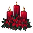 thumbnail image 1 of TIELUTT Acrylic Christmas Ornaments 9 Piece Set with Christmas Tree Santa Star Train & Hanging Clouds Decorations Hanging on Rope Decorations for Wedding Christmas Trees 5 Ft Hot Chandelier, 1 of 3