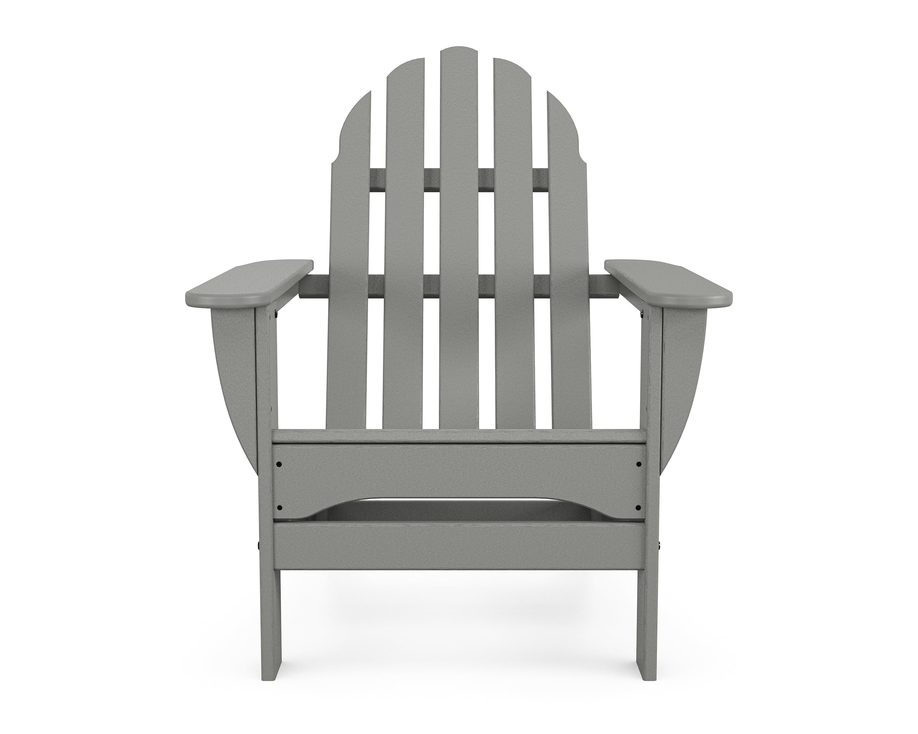 POLYWOOD Classic Outdoor Adirondack Chair in Slate Grey