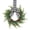 White, variant on Small Mini Christmas Wreaths,Mini Cabinet Wreaths with Ribbon Bows Red Berry,Mini Christmas Cypress Wreaths,Artificial Small Kitchen Wreath for Window Front Door Farmhouse Wall Xmas Decorations
