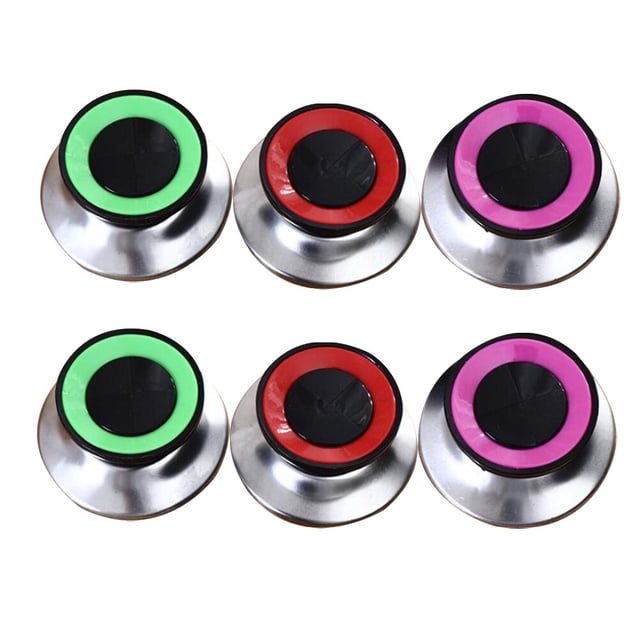 6pcs Universal Kitchen Pot Knob Non-slip Lid Knobs Cooker Pan Pot Kettle Cover Replacement Pot Lid Handle (Random Pattern)