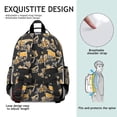 thumbnail image 2 of Excavator Construction Vehicle School Backpack Adjustable Shoulder Straps Chest Strap Spacious Durable Bookbag, 2 of 6