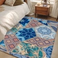 thumbnail image 4 of Boho Geometric Area Rugs 2.7'x5', Washable Small Throw Rugs for Kitchen Bedroom, Southwest Abstract Traditional Art Indoor Outdoor Rug Non-Slip Low Pile Carpet Runner Reversible Floor Mats, 4 of 8