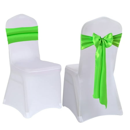 

Chair Ribbon Bow Strap Wedding Banquet Party Event Decoration Chair Bow Tie Chair Bow G