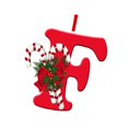 thumbnail image 4 of Adornos navideños con letras colgantes, adornos navideños decorativos para centros comerciales, coronas, cumpleaños, año Nuevo, interiores F, 4 of 8