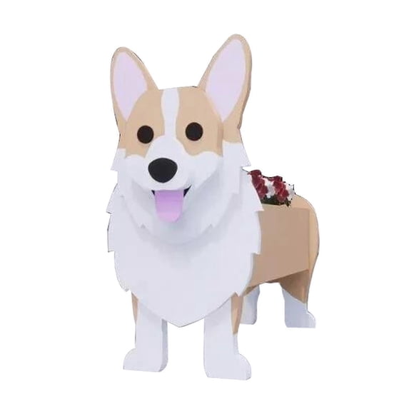 Cute Dog Planter Plant Pot,animal Flower Planter Pot For Garden Decors Hot