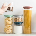 thumbnail image 4 of BergHOFF Leo 2qt. Glass Pasta Container, Pink, 4 of 5