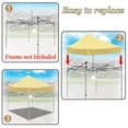thumbnail image 3 of Sunrise Ez pop Up Instant Canopy 10'X10' Replacement Top Gazebo, 3 of 8