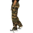 thumbnail image 3 of G-Style USA Men's Relaxed Straight Fit Work Cargo Pants 6CP01 - New Woodland Camo - 30/30, 3 of 4